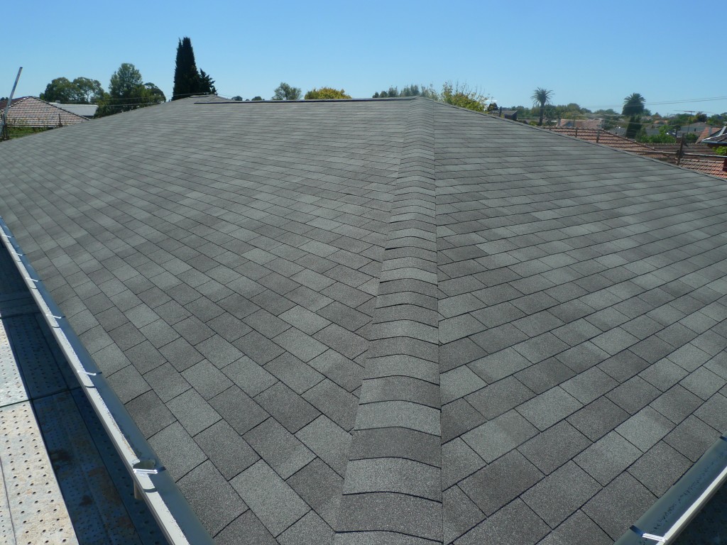 IKO Marathon Dual Grey with low profile ridge vent - How to install a shingle roof